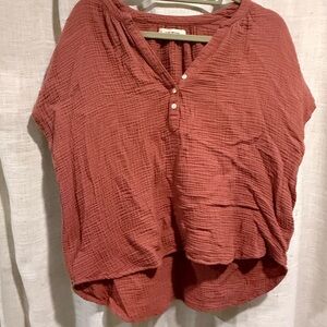Lucky Brand Boxy Blouse